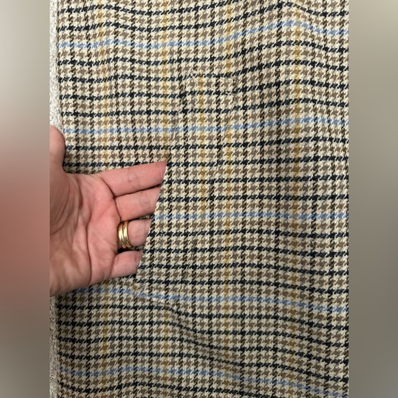 Gap houndstooth spring trench coat. - Picture 7 of 9